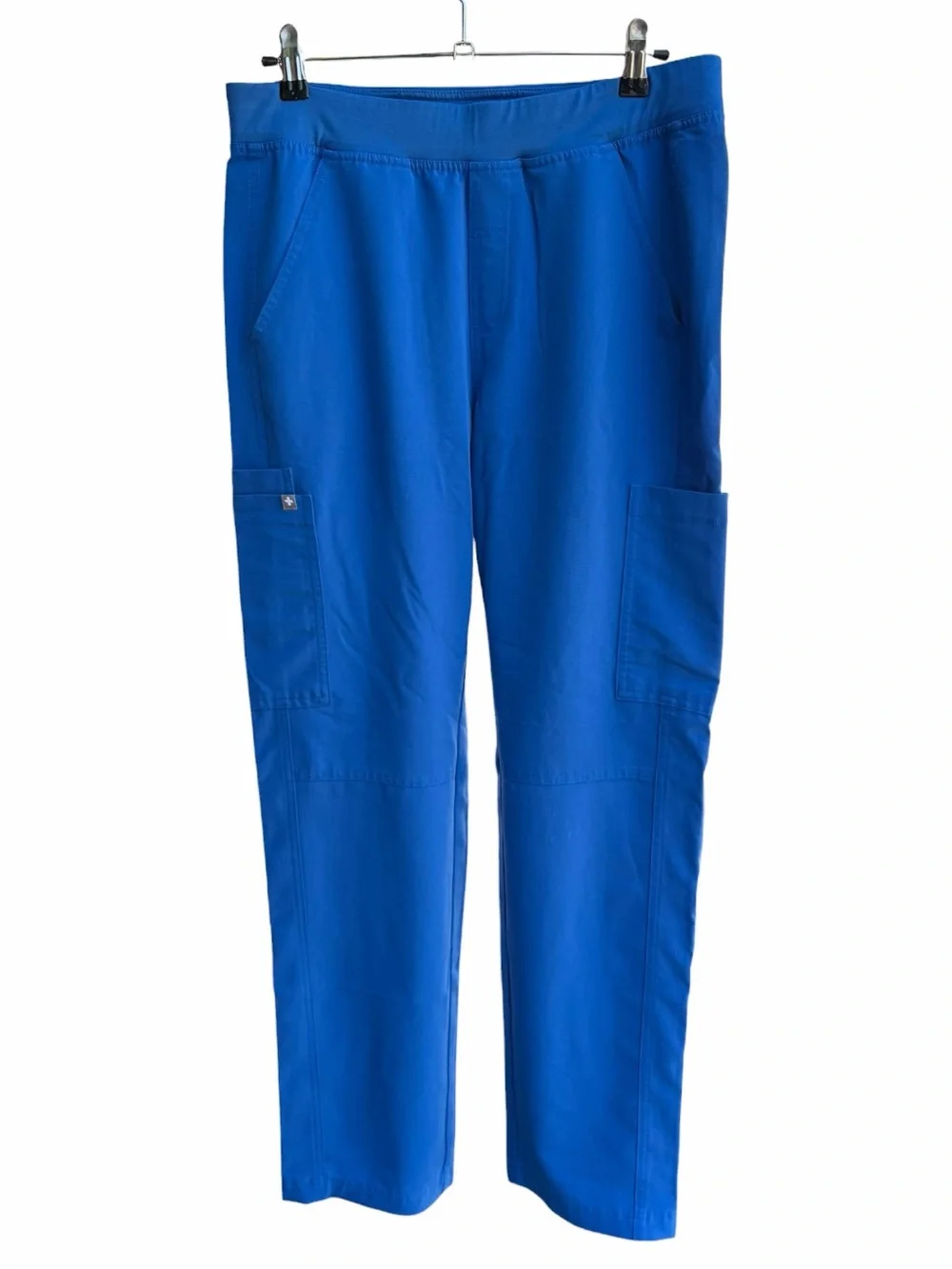 FIGS Axim Straight Leg Scrub Pants Men’s Medium Royal Blue Deep Royal Blue Lot 2